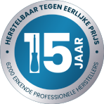 15 year repairability logo
